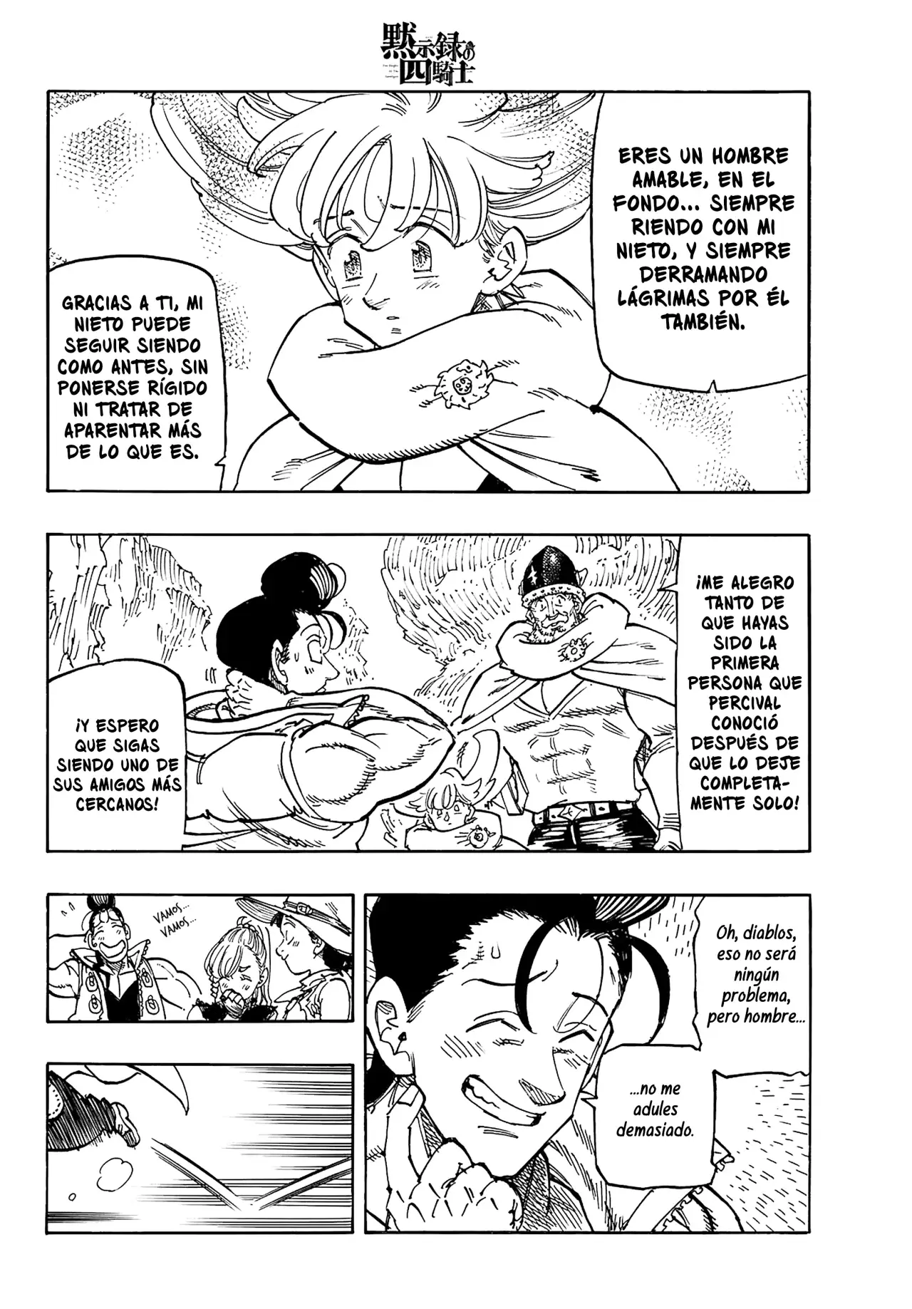 Mokushiroku no Yonkishi Capitulo 197: El deseo del abuelo página 17