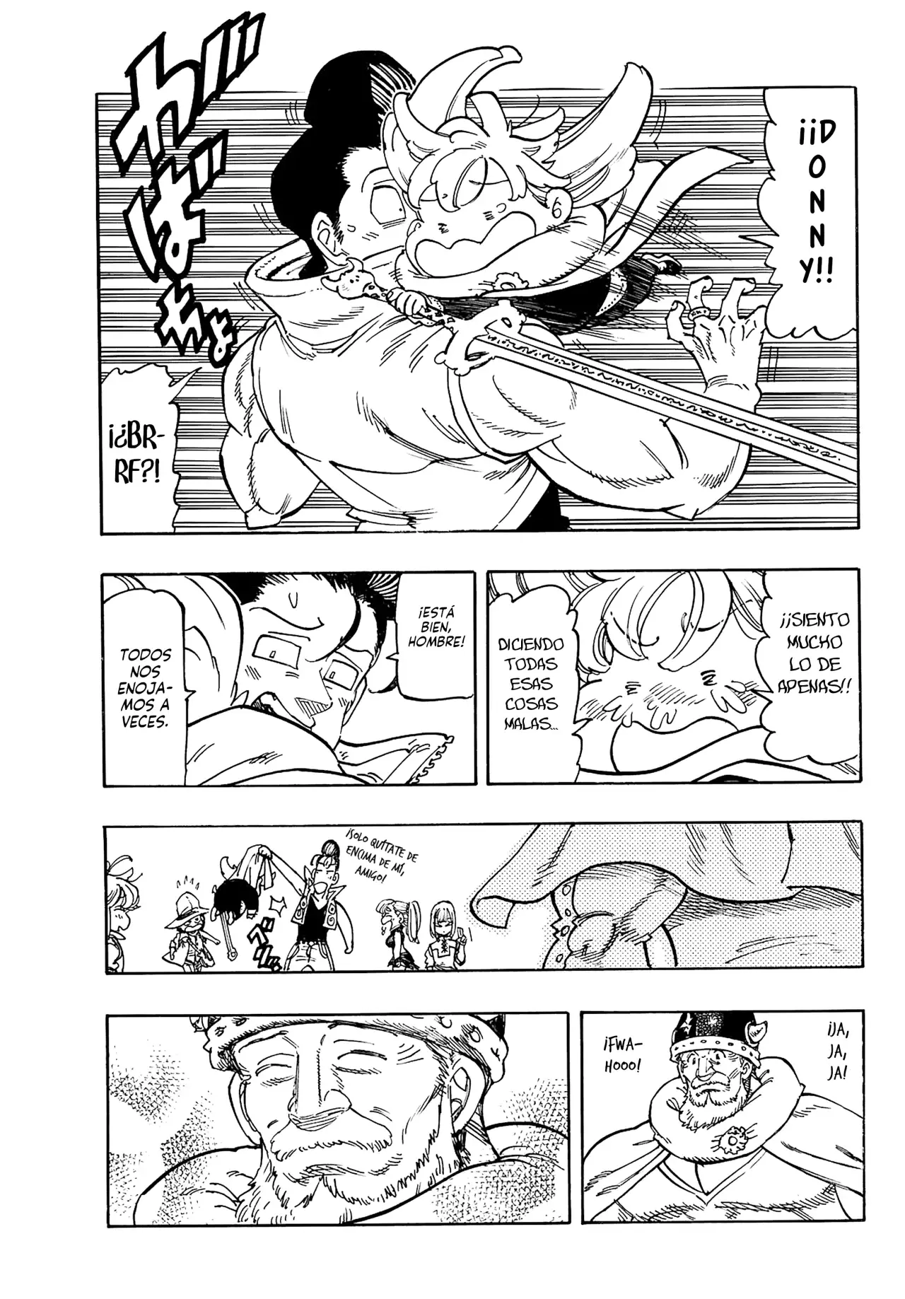 Mokushiroku no Yonkishi Capitulo 197: El deseo del abuelo página 18