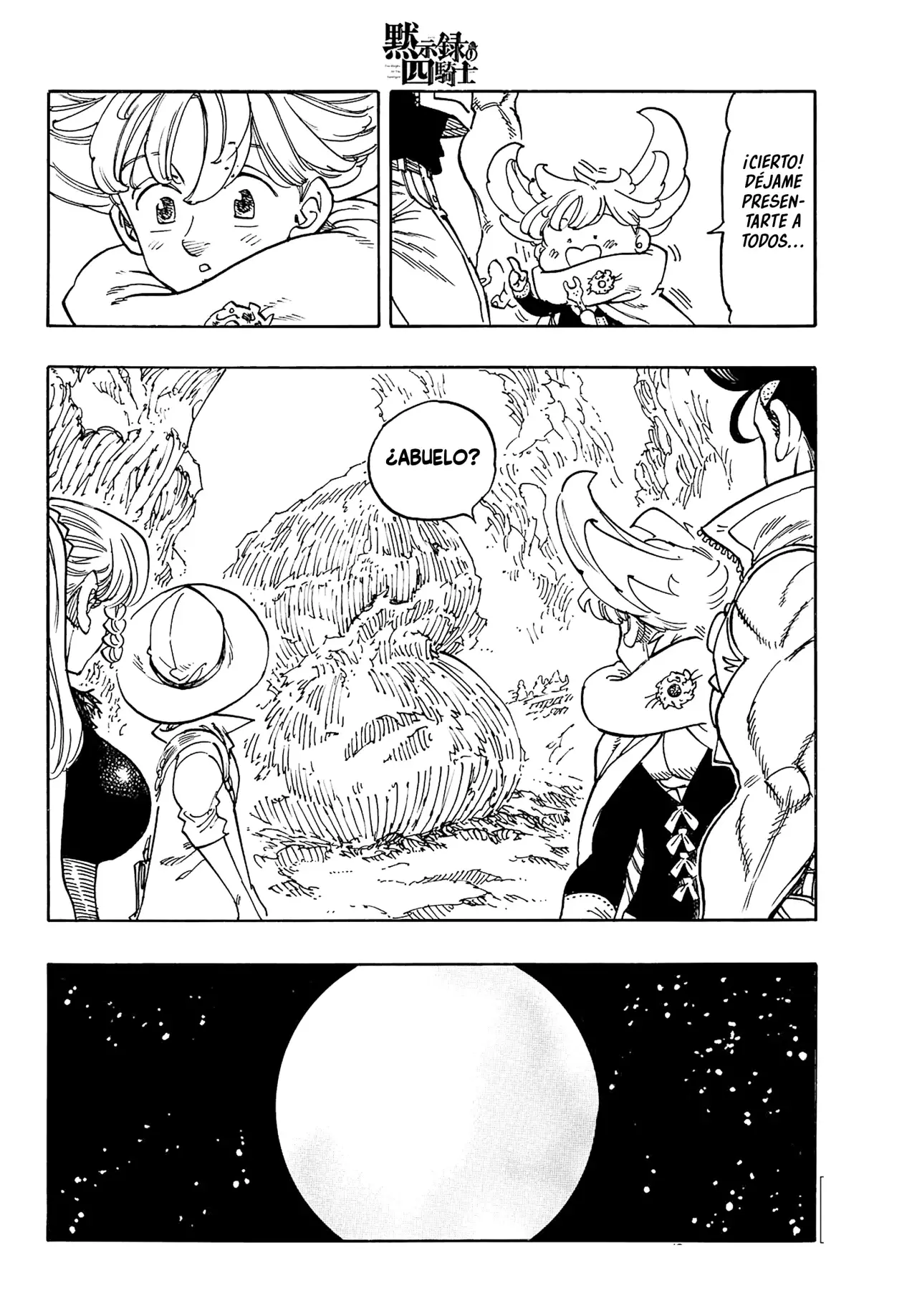 Mokushiroku no Yonkishi Capitulo 197: El deseo del abuelo página 19