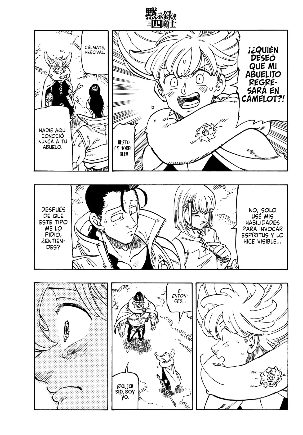 Mokushiroku no Yonkishi Capitulo 197: El deseo del abuelo página 4