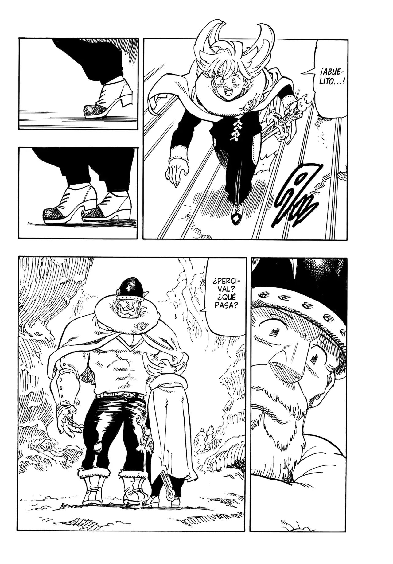 Mokushiroku no Yonkishi Capitulo 197: El deseo del abuelo página 5