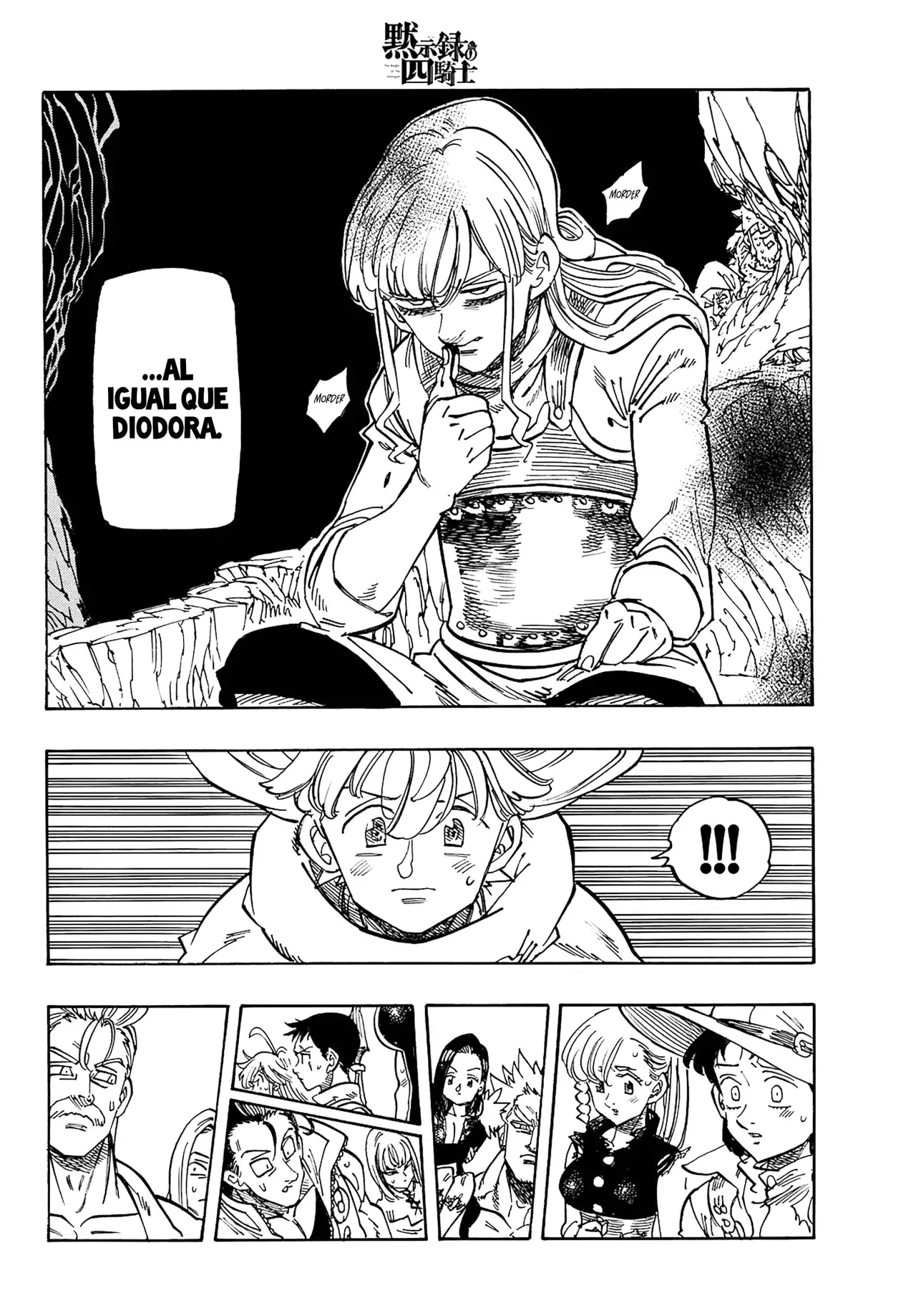 Mokushiroku no Yonkishi Capitulo 197: El deseo del abuelo página 9