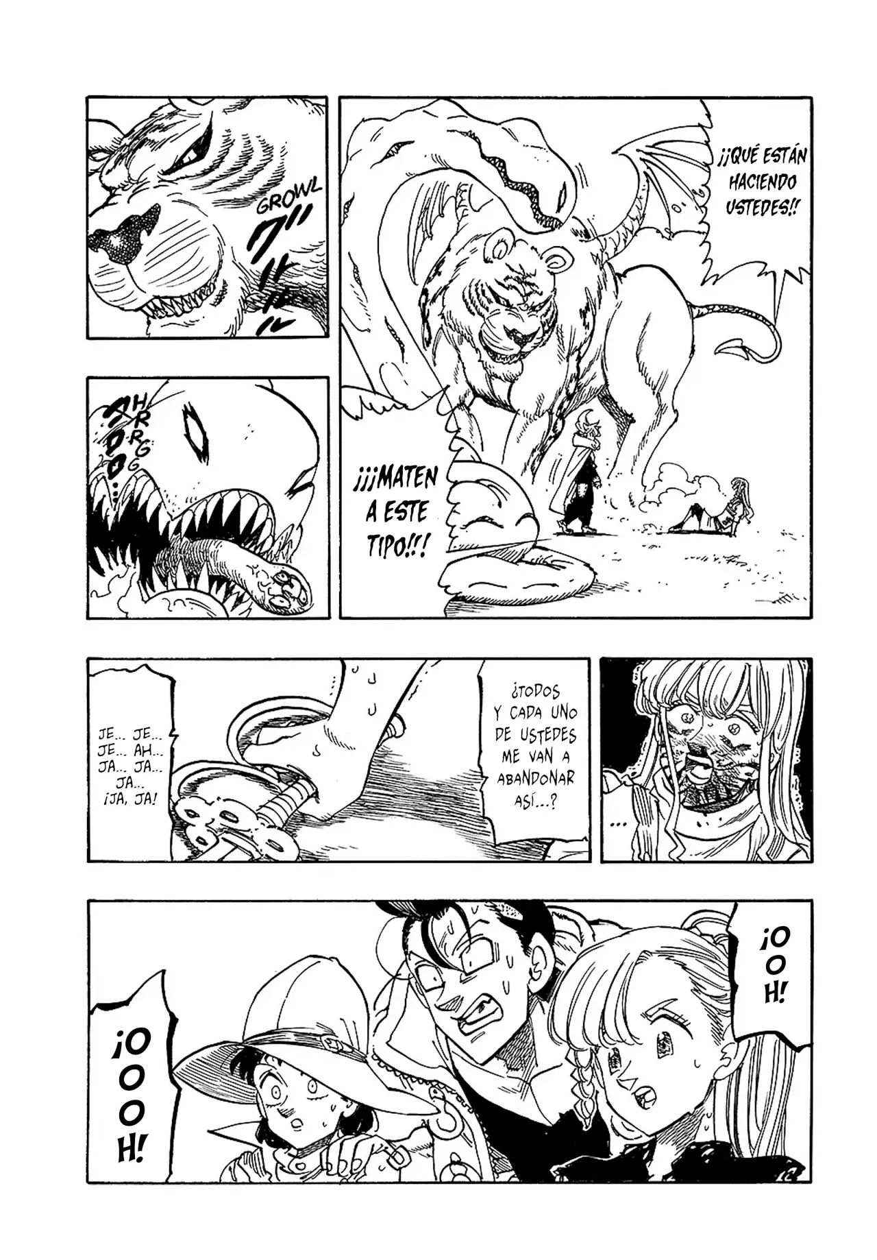 Mokushiroku no Yonkishi Capitulo 198: Percival VS Diodora página 15