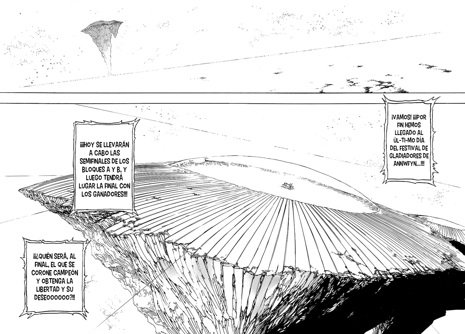 Mokushiroku no Yonkishi Capitulo 198: Percival VS Diodora página 3