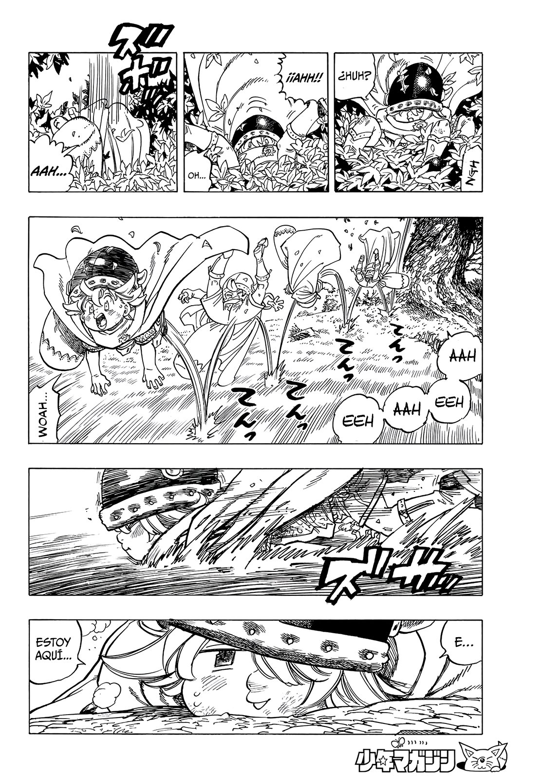 Mokushiroku no Yonkishi Capitulo 2: Un encuentro fortuito página 10