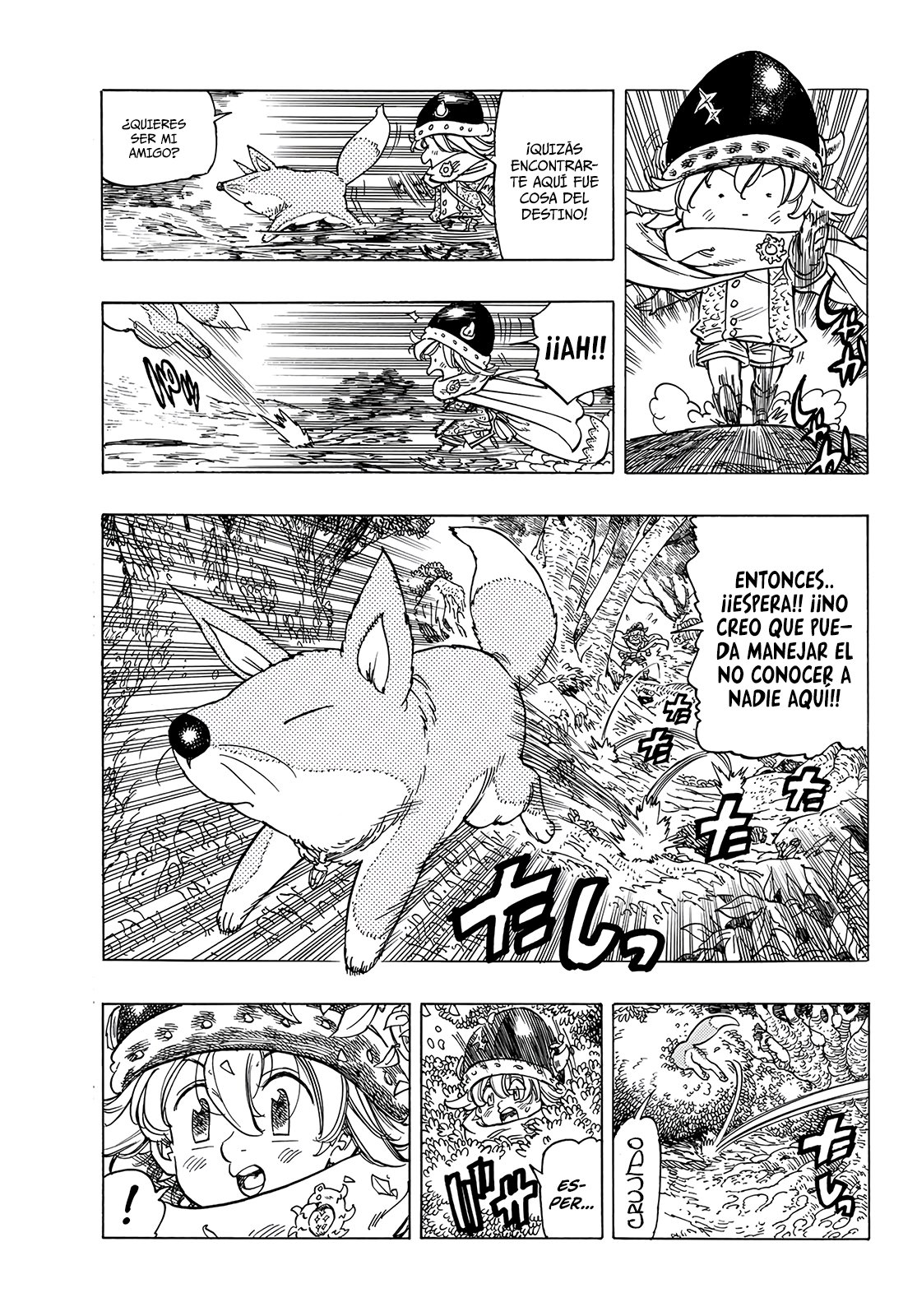 Mokushiroku no Yonkishi Capitulo 2: Un encuentro fortuito página 13