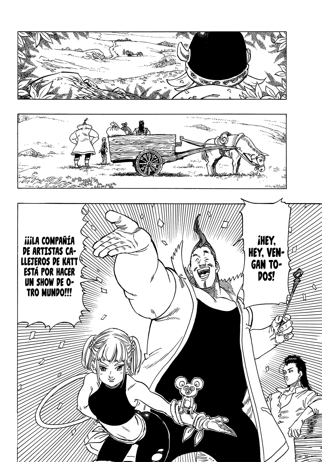 Mokushiroku no Yonkishi Capitulo 2: Un encuentro fortuito página 14