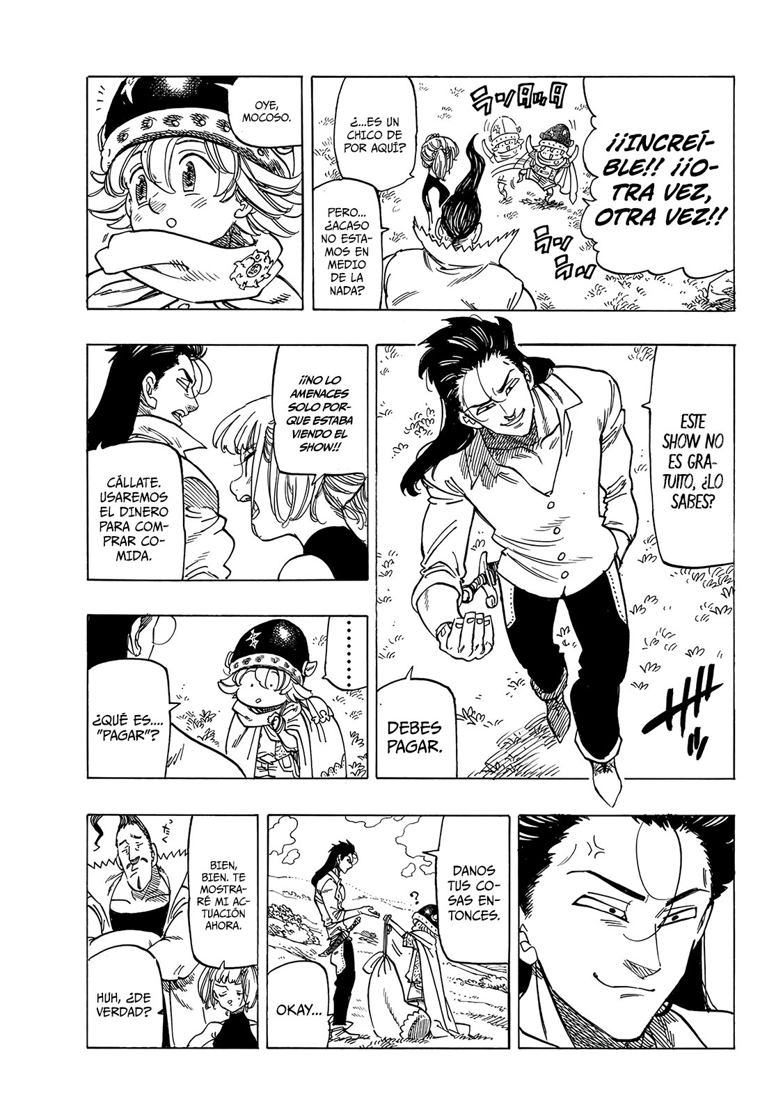 Mokushiroku no Yonkishi Capitulo 2: Un encuentro fortuito página 17