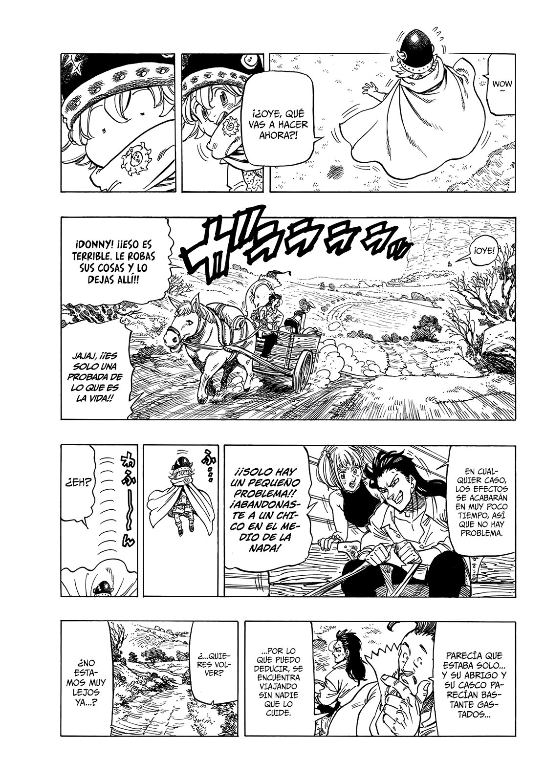 Mokushiroku no Yonkishi Capitulo 2: Un encuentro fortuito página 19