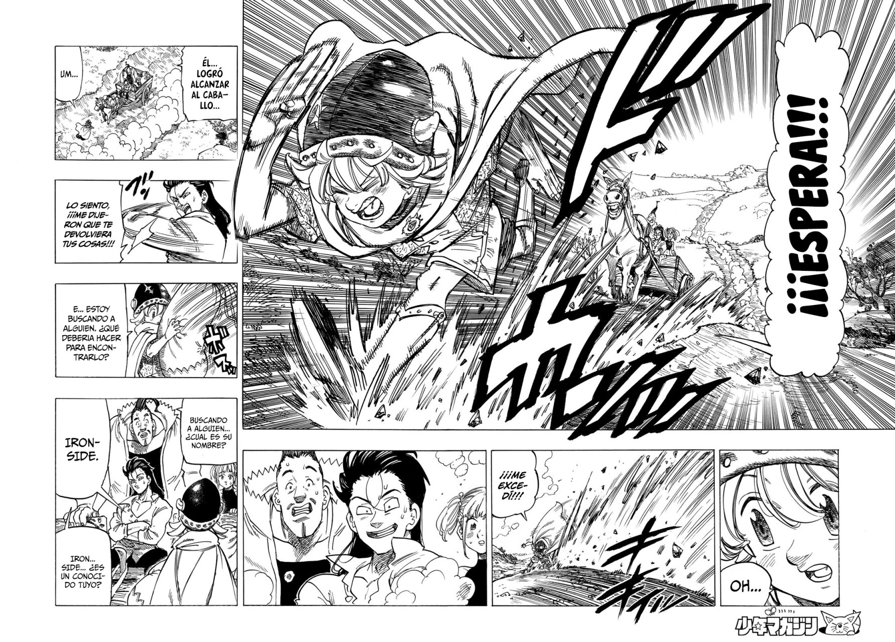 Mokushiroku no Yonkishi Capitulo 2: Un encuentro fortuito página 20