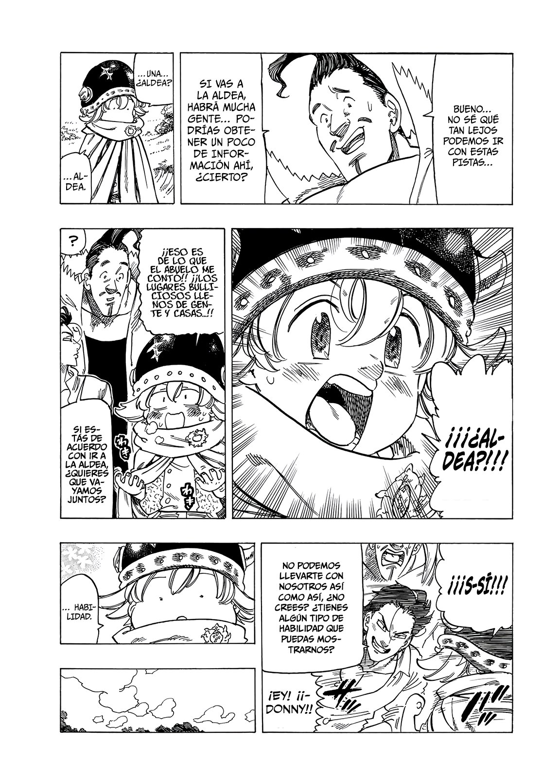 Mokushiroku no Yonkishi Capitulo 2: Un encuentro fortuito página 22