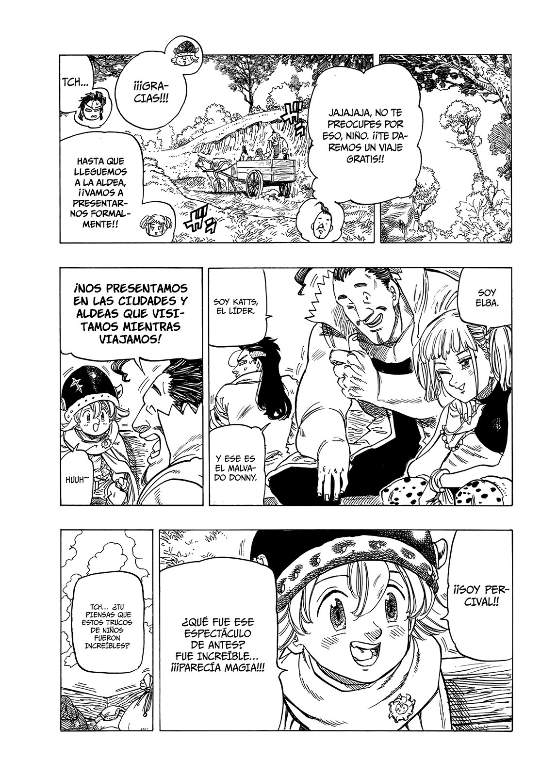 Mokushiroku no Yonkishi Capitulo 2: Un encuentro fortuito página 24