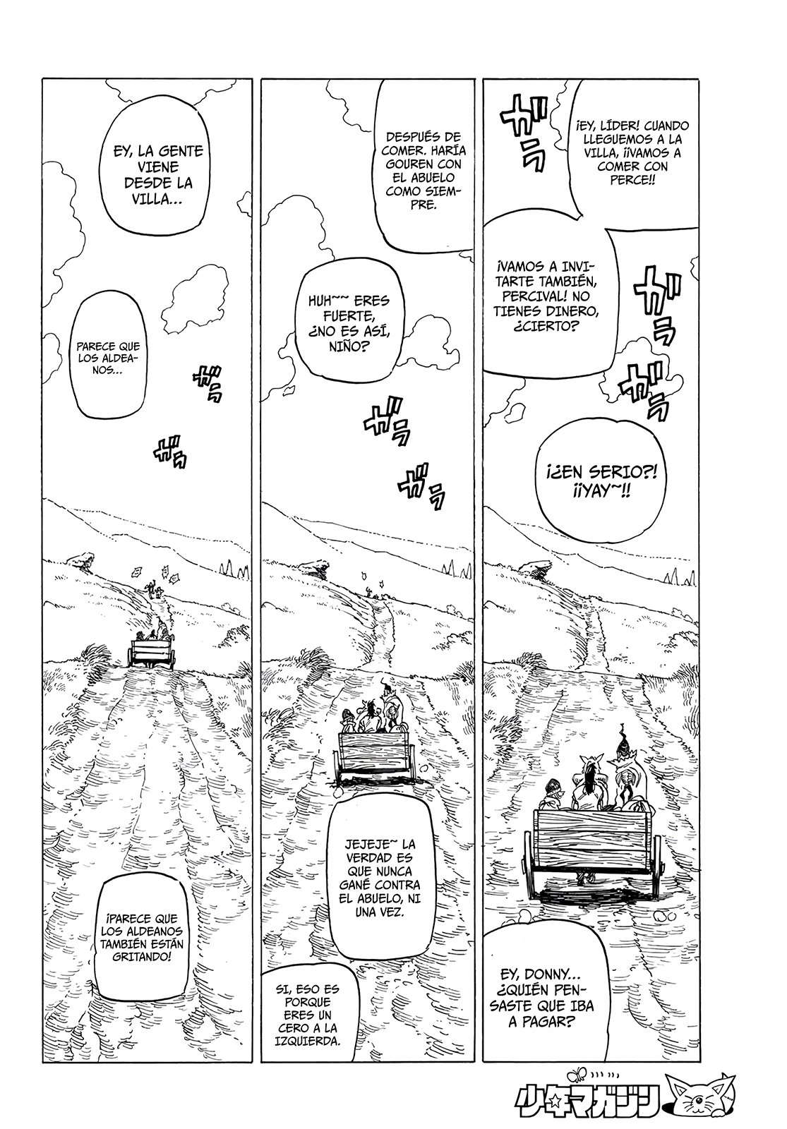 Mokushiroku no Yonkishi Capitulo 2: Un encuentro fortuito página 27