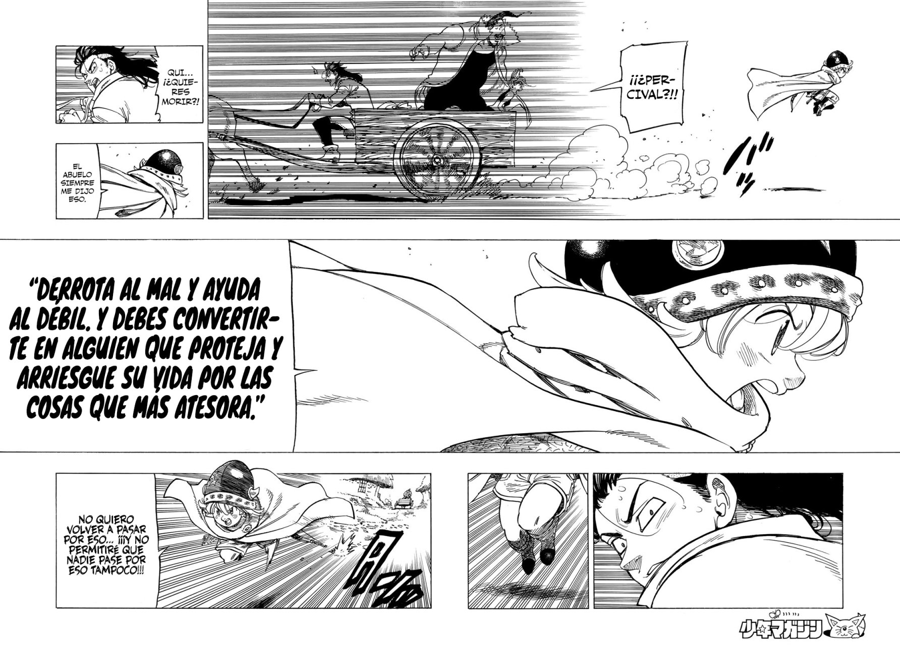Mokushiroku no Yonkishi Capitulo 2: Un encuentro fortuito página 30