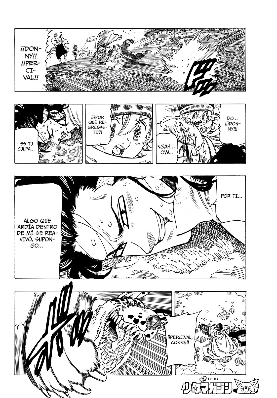 Mokushiroku no Yonkishi Capitulo 2: Un encuentro fortuito página 33