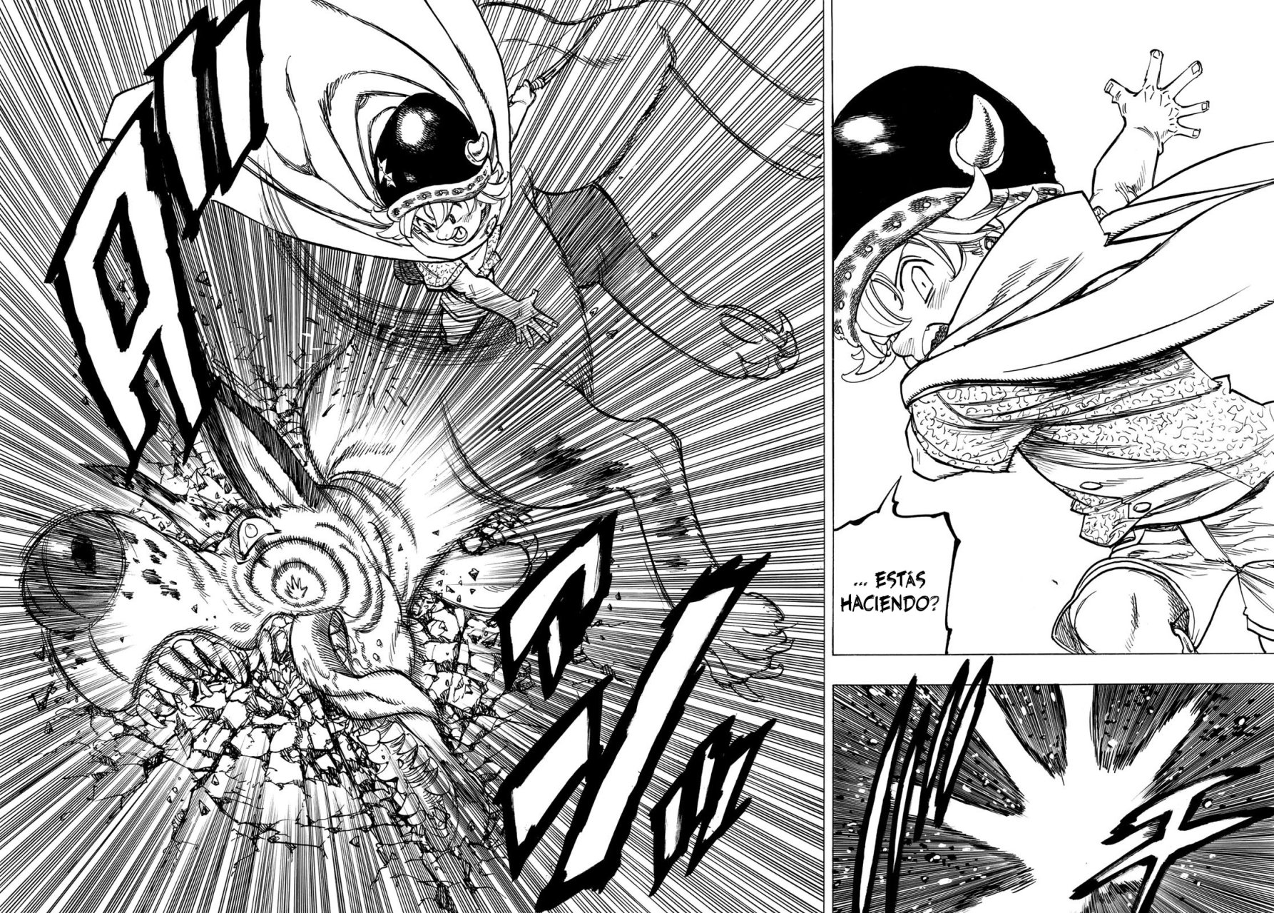 Mokushiroku no Yonkishi Capitulo 2: Un encuentro fortuito página 35