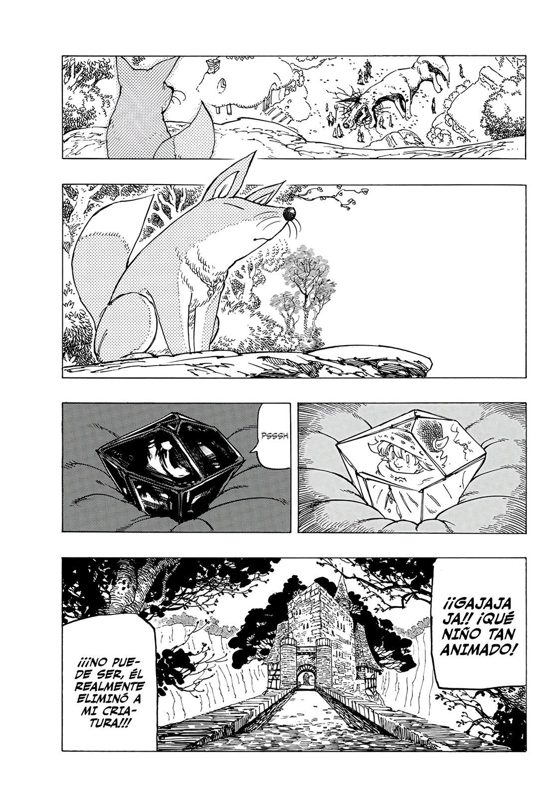 Mokushiroku no Yonkishi Capitulo 2: Un encuentro fortuito página 37
