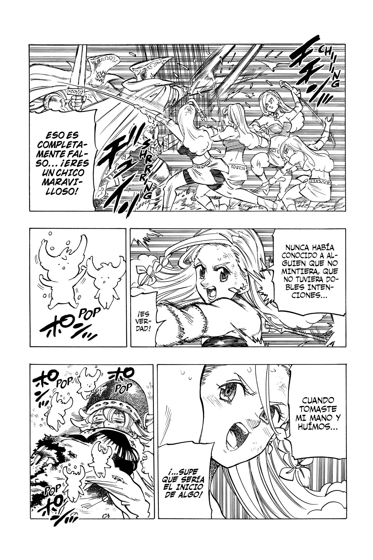 Mokushiroku no Yonkishi Capitulo 20: El nombre de la magia es... página 16