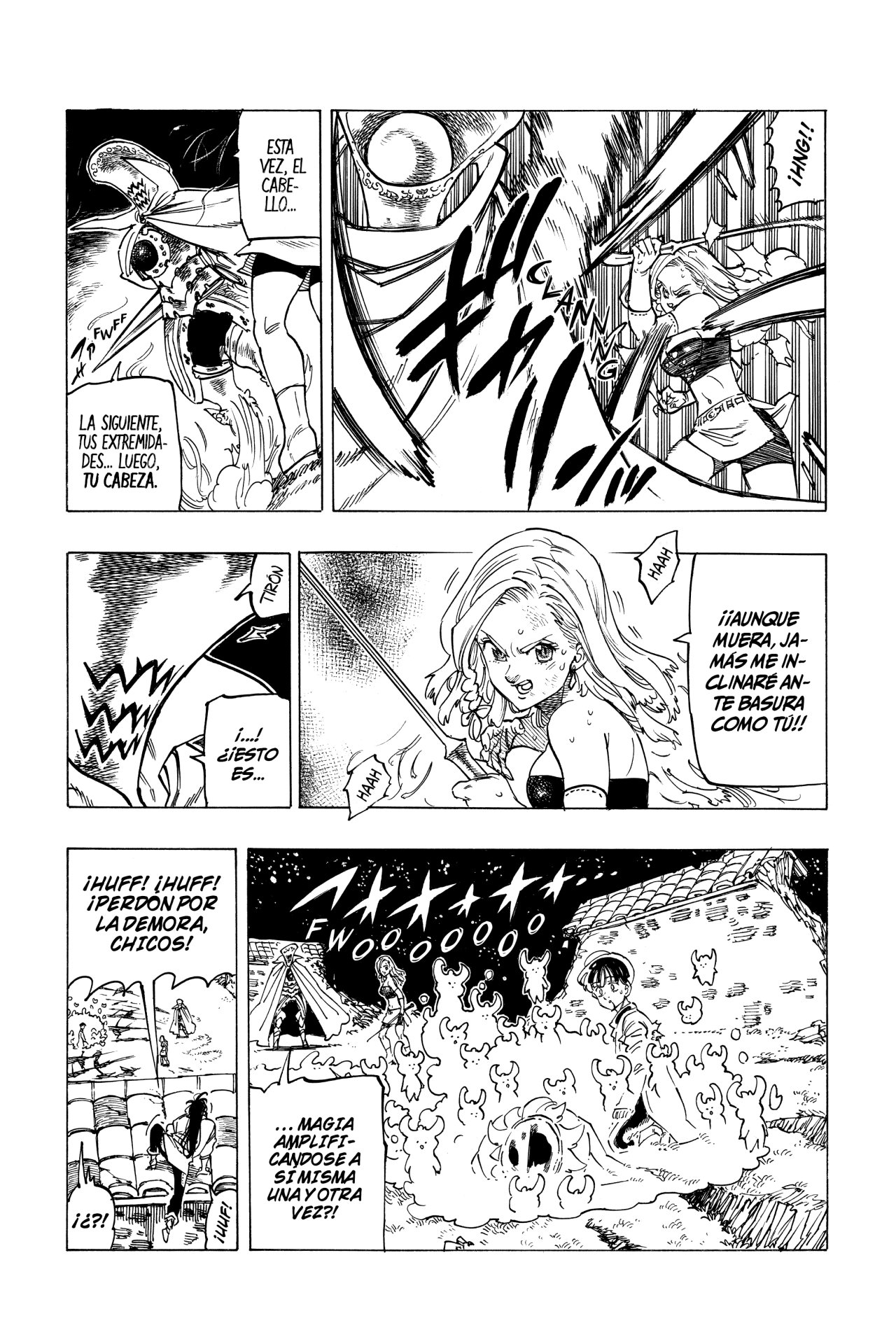Mokushiroku no Yonkishi Capitulo 20: El nombre de la magia es... página 18