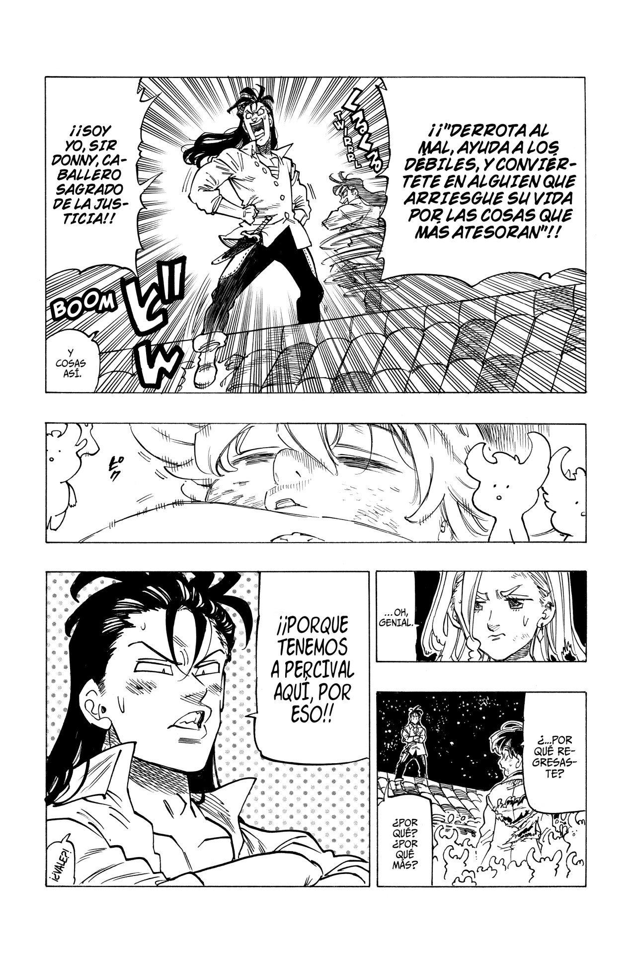 Mokushiroku no Yonkishi Capitulo 20: El nombre de la magia es... página 19