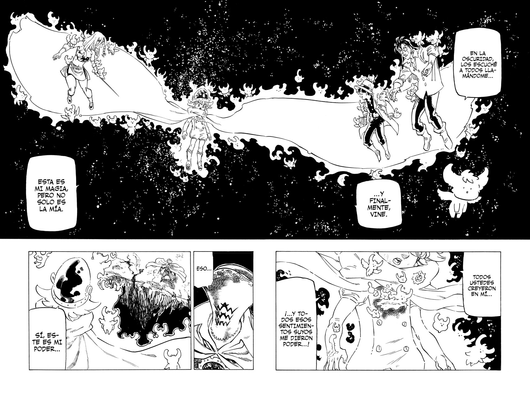 Mokushiroku no Yonkishi Capitulo 20: El nombre de la magia es... página 22