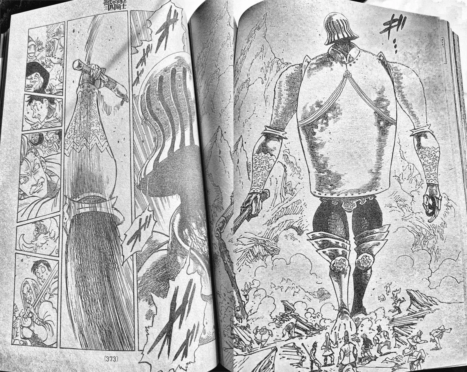 Mokushiroku no Yonkishi Capitulo 200.5: Emisario del abismo página 9
