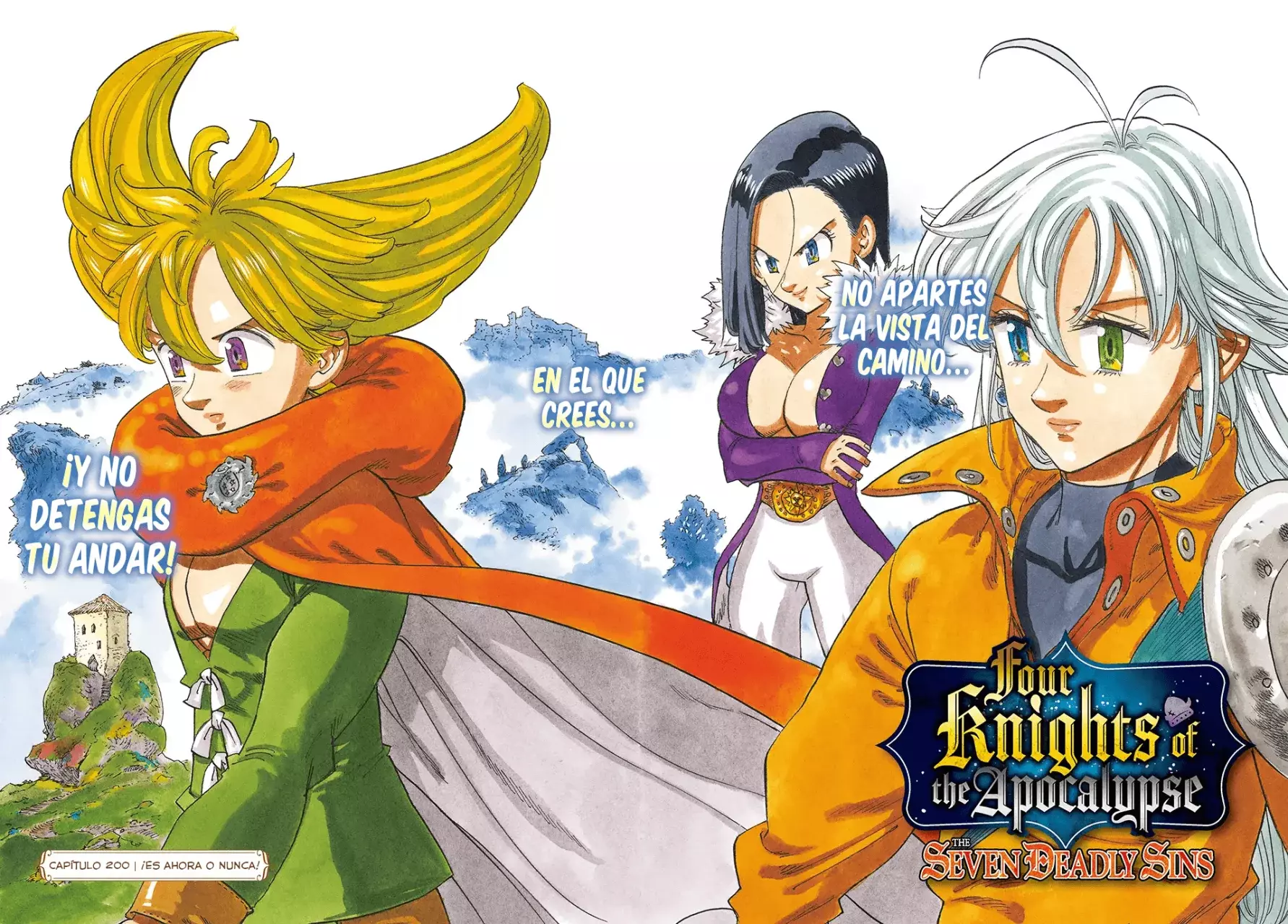 Mokushiroku no Yonkishi Capitulo 200: ¡Es ahora o nunca! página 2