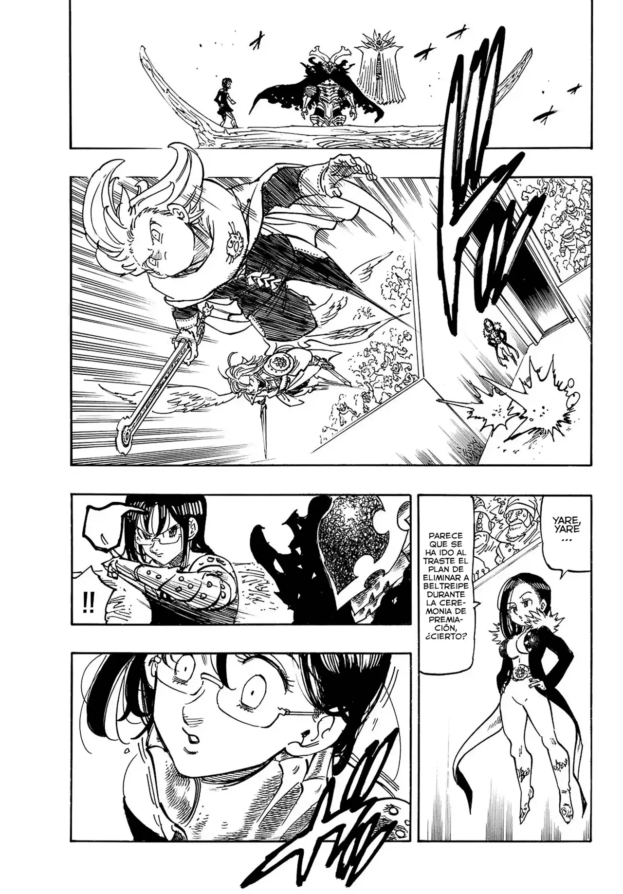 Mokushiroku no Yonkishi Capitulo 200: ¡Es ahora o nunca! página 4