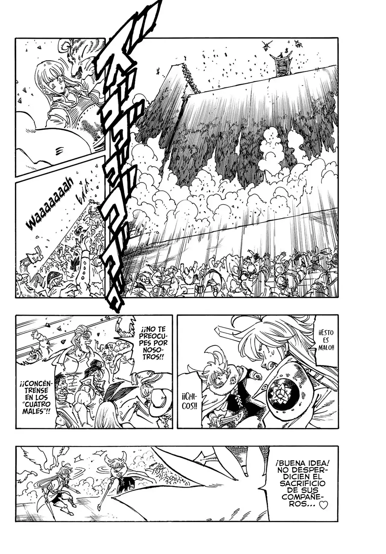 Mokushiroku no Yonkishi Capitulo 200: ¡Es ahora o nunca! página 7