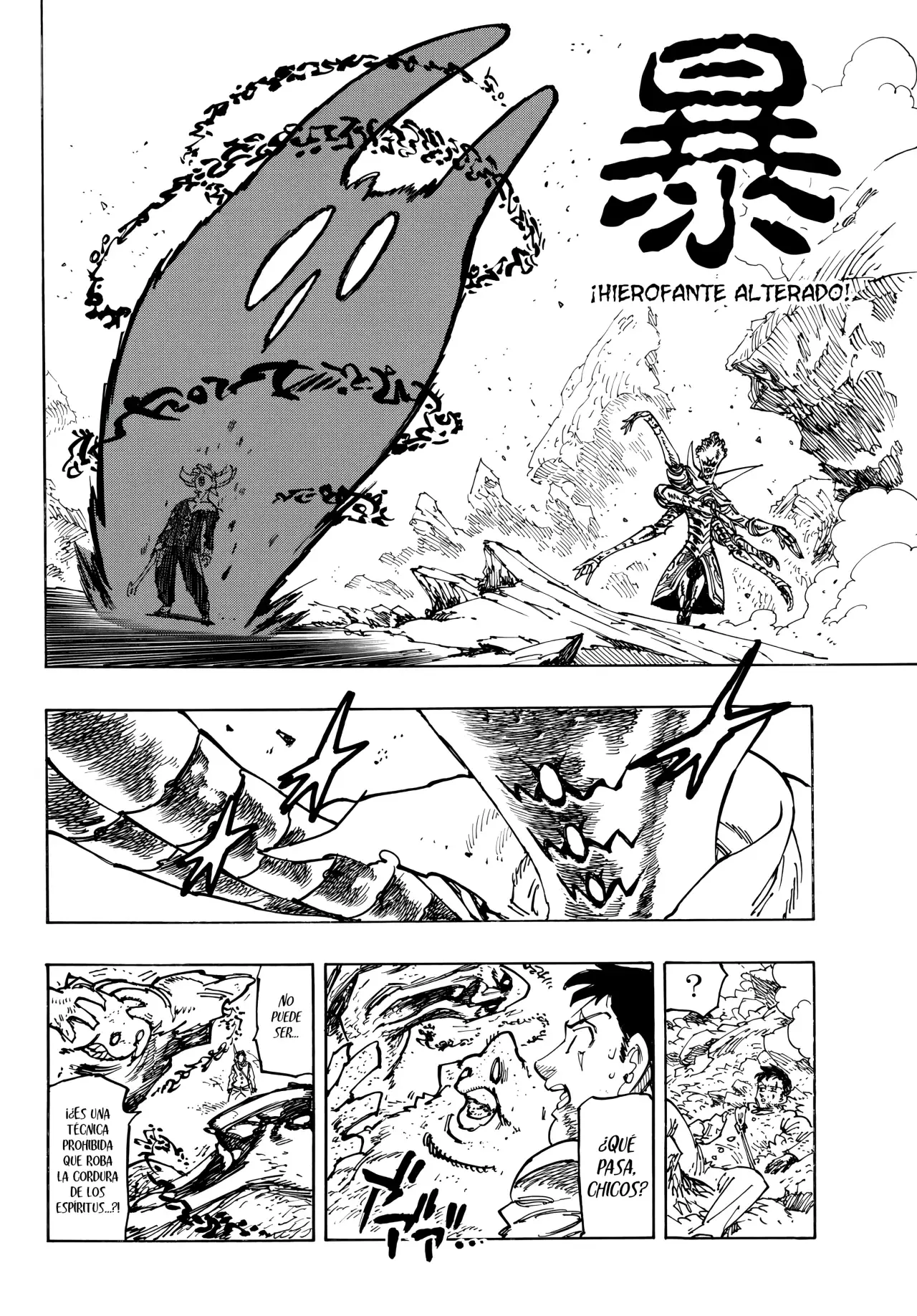 Mokushiroku no Yonkishi Capitulo 204: Resistencia efímera página 15