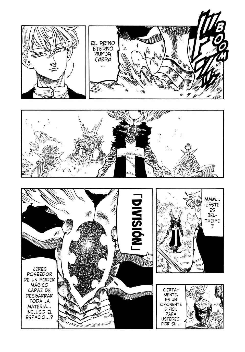 Mokushiroku no Yonkishi Capitulo 205: Ese hombre es el más fuerte página 14