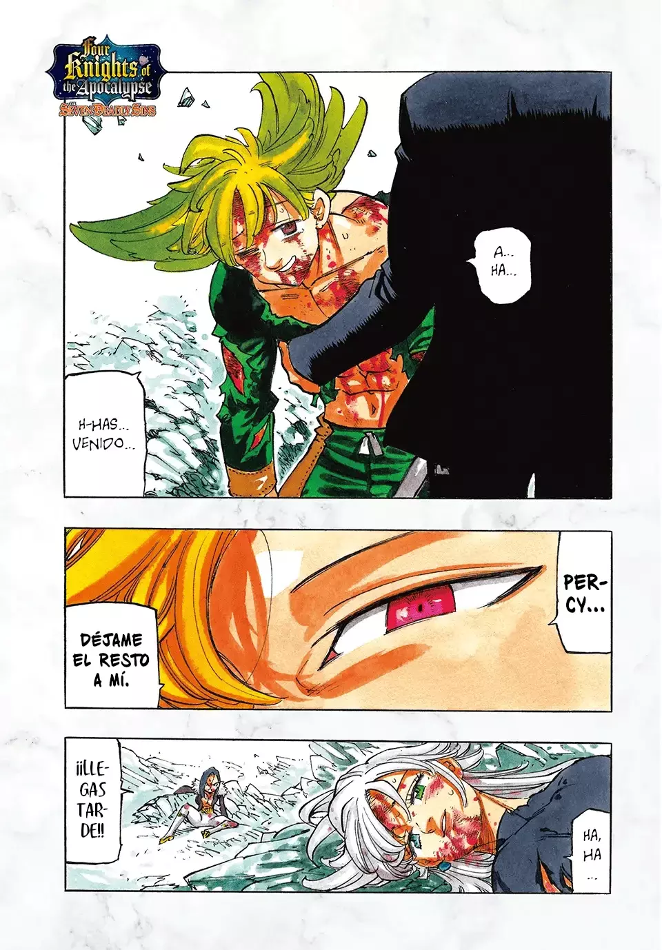 Mokushiroku no Yonkishi Capitulo 205: Ese hombre es el más fuerte página 2