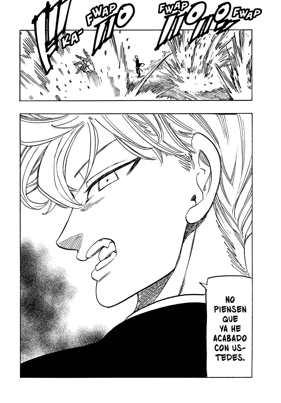 Mokushiroku no Yonkishi Capitulo 205: Ese hombre es el más fuerte página 22