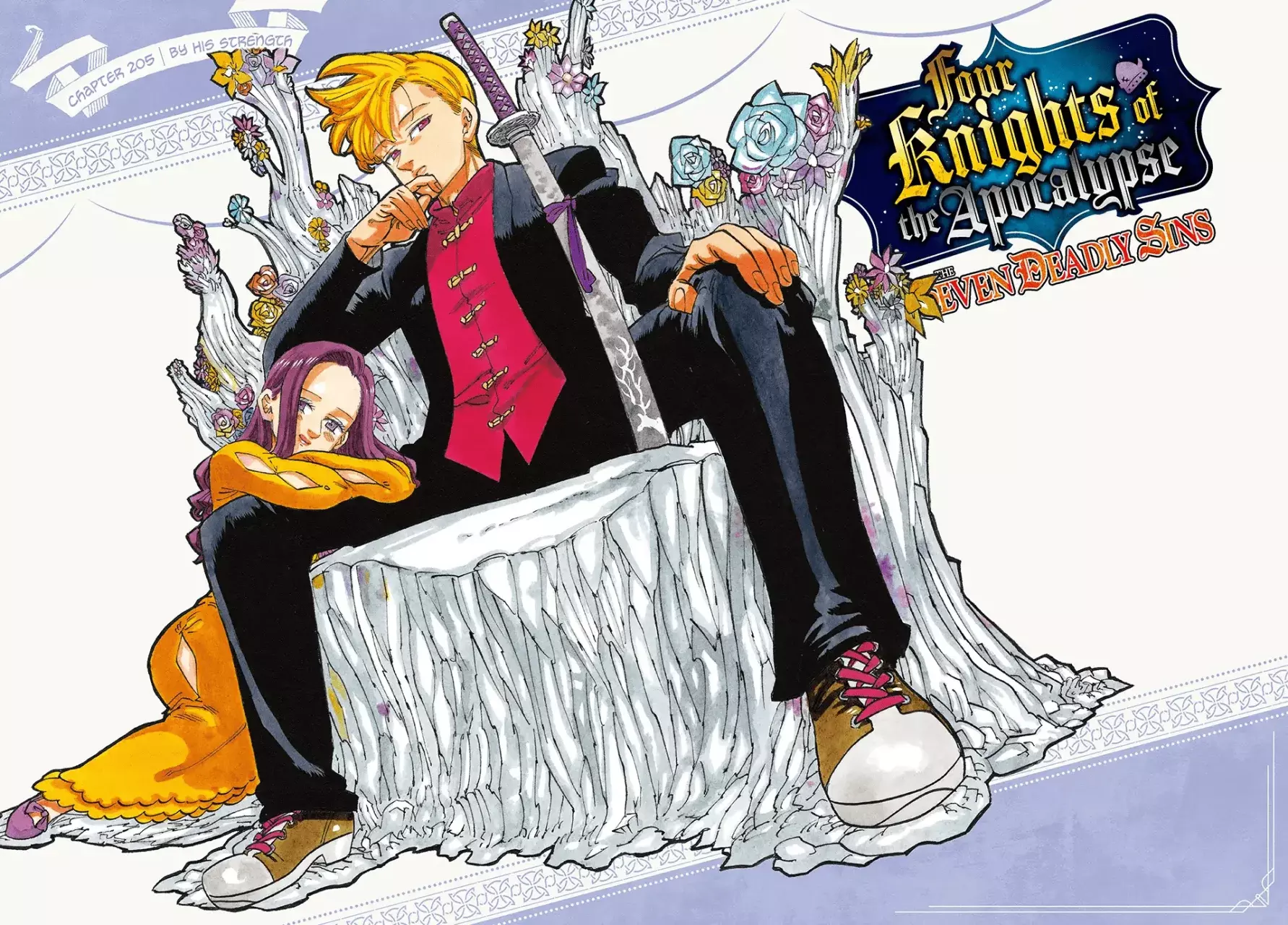 Mokushiroku no Yonkishi Capitulo 205: Ese hombre es el más fuerte página 3