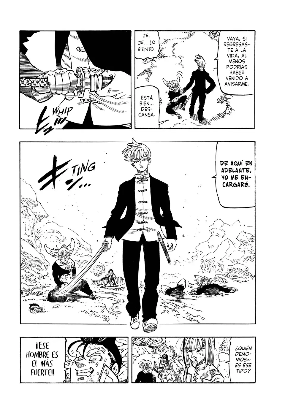 Mokushiroku no Yonkishi Capitulo 205: Ese hombre es el más fuerte página 5