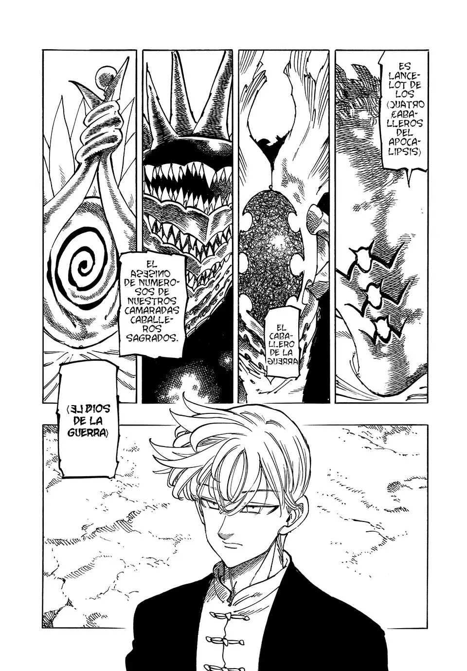 Mokushiroku no Yonkishi Capitulo 205: Ese hombre es el más fuerte página 6
