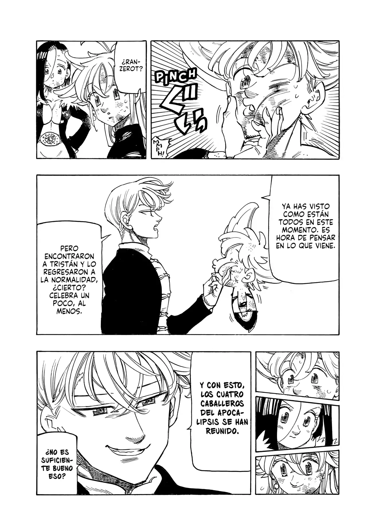 Mokushiroku no Yonkishi Capitulo 206: El que ríe con satisfacción página 14