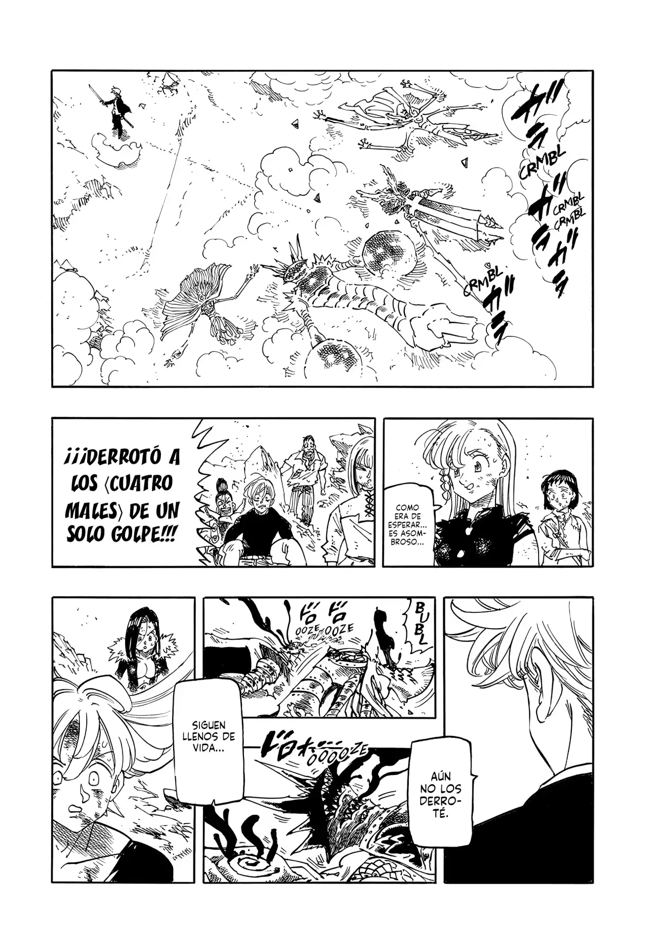 Mokushiroku no Yonkishi Capitulo 206: El que ríe con satisfacción página 3