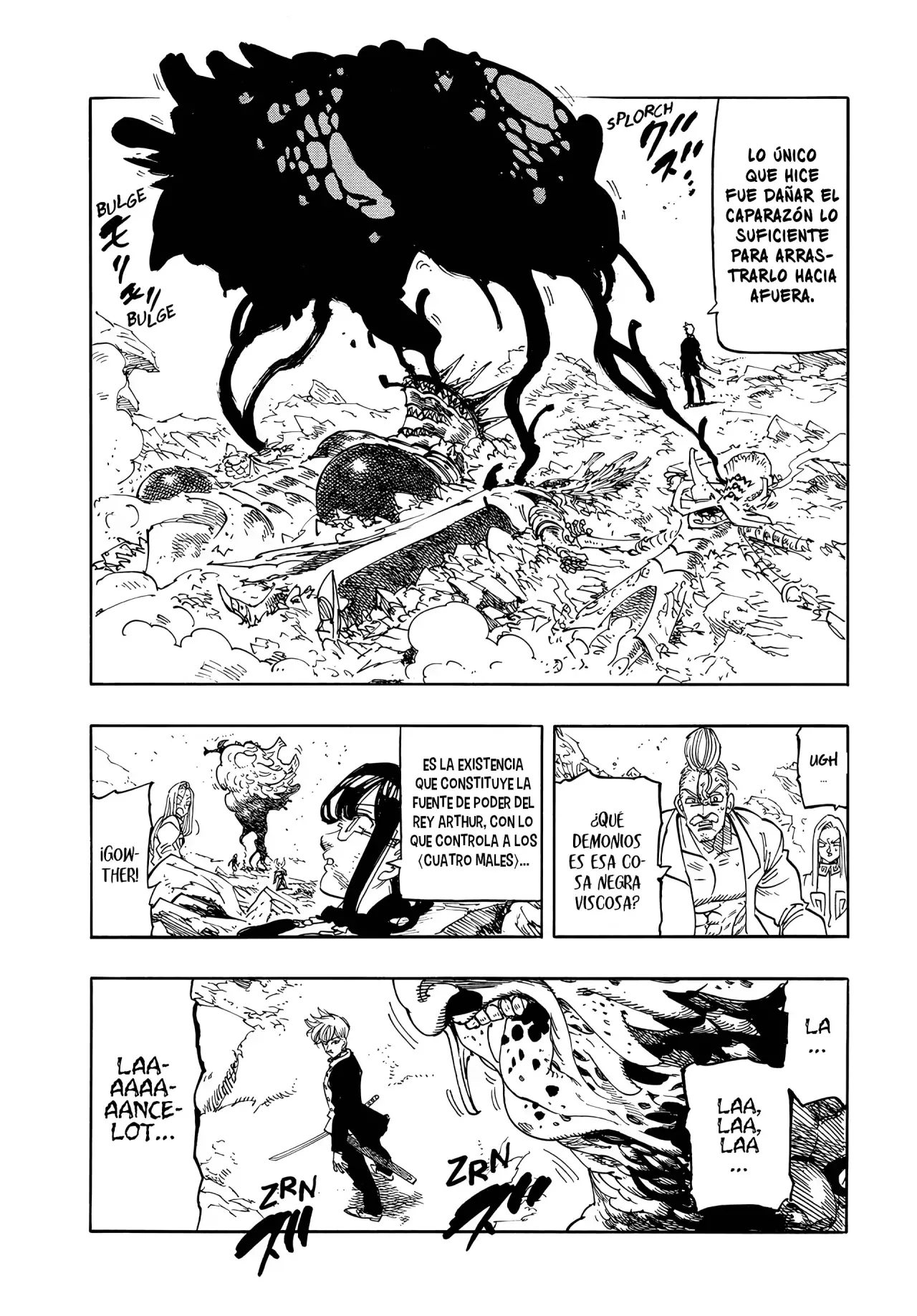 Mokushiroku no Yonkishi Capitulo 206: El que ríe con satisfacción página 4