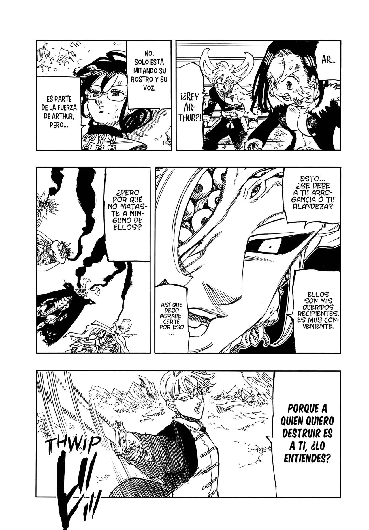 Mokushiroku no Yonkishi Capitulo 206: El que ríe con satisfacción página 6