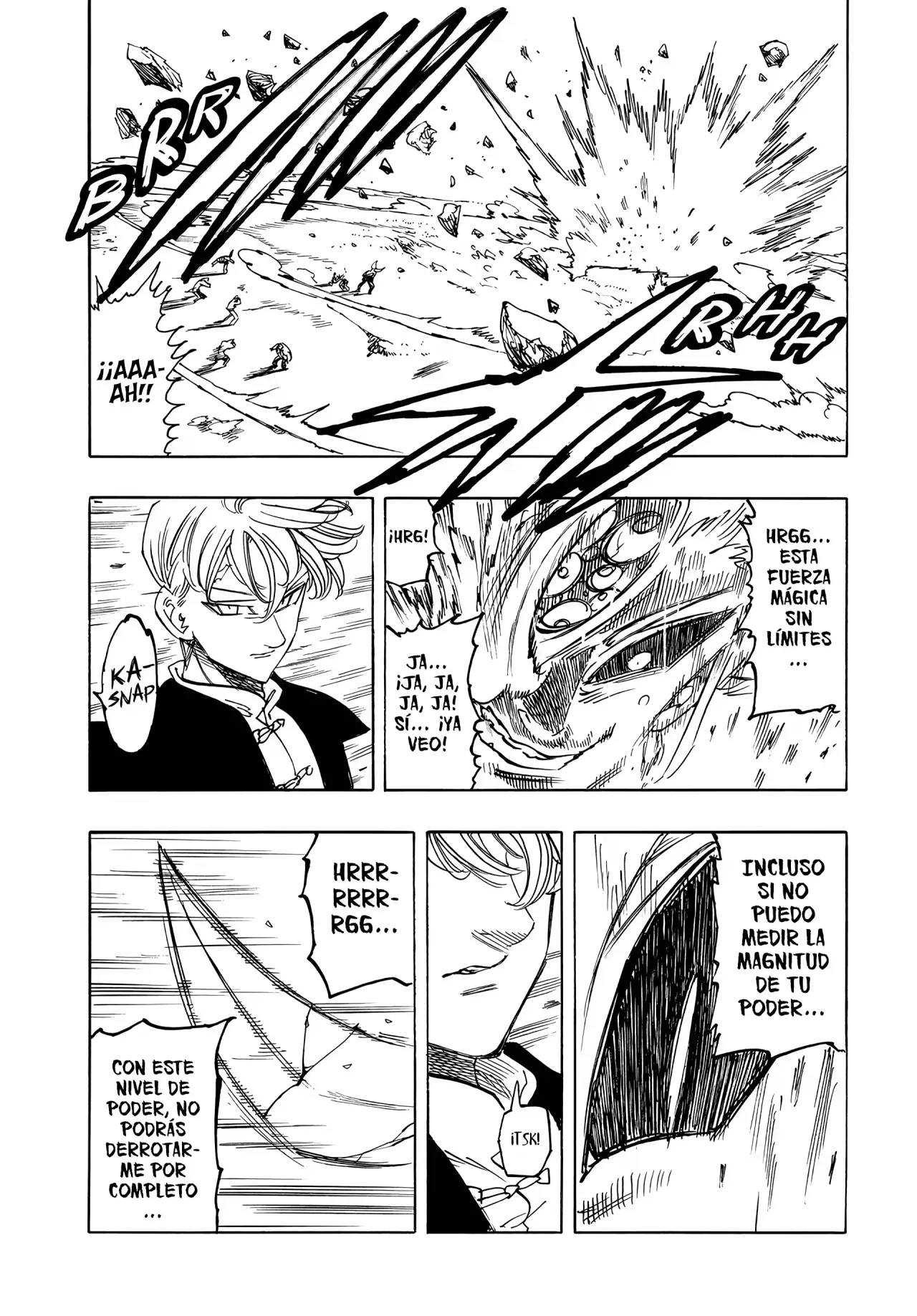 Mokushiroku no Yonkishi Capitulo 206: El que ríe con satisfacción página 8