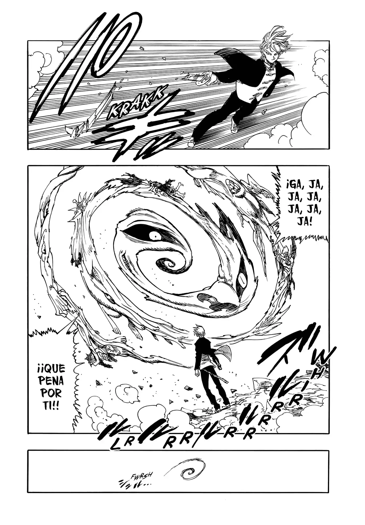 Mokushiroku no Yonkishi Capitulo 206: El que ríe con satisfacción página 9