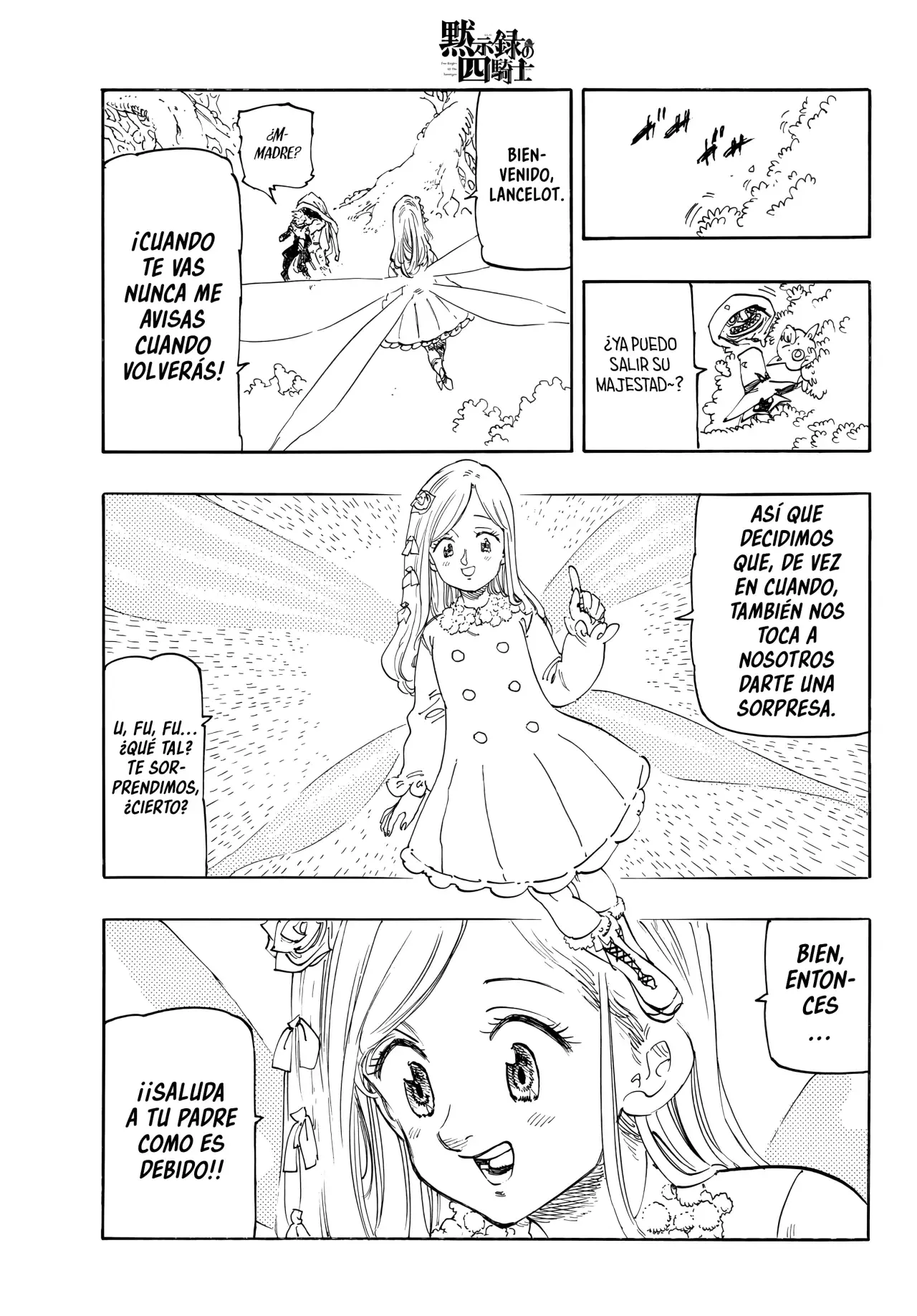 Mokushiroku no Yonkishi Capitulo 207: Regreso a casa página 19