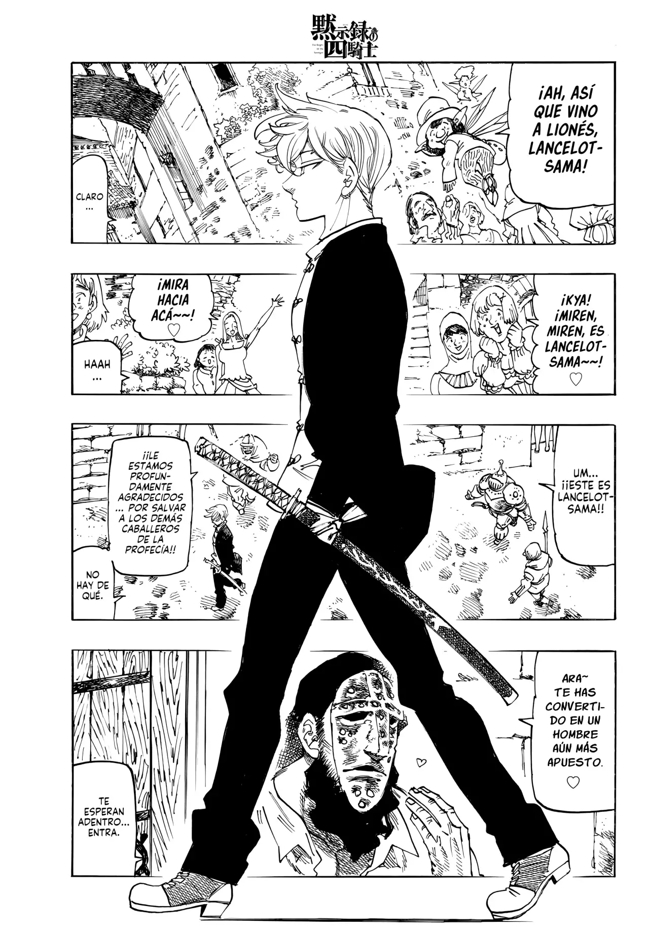 Mokushiroku no Yonkishi Capitulo 207: Regreso a casa página 4
