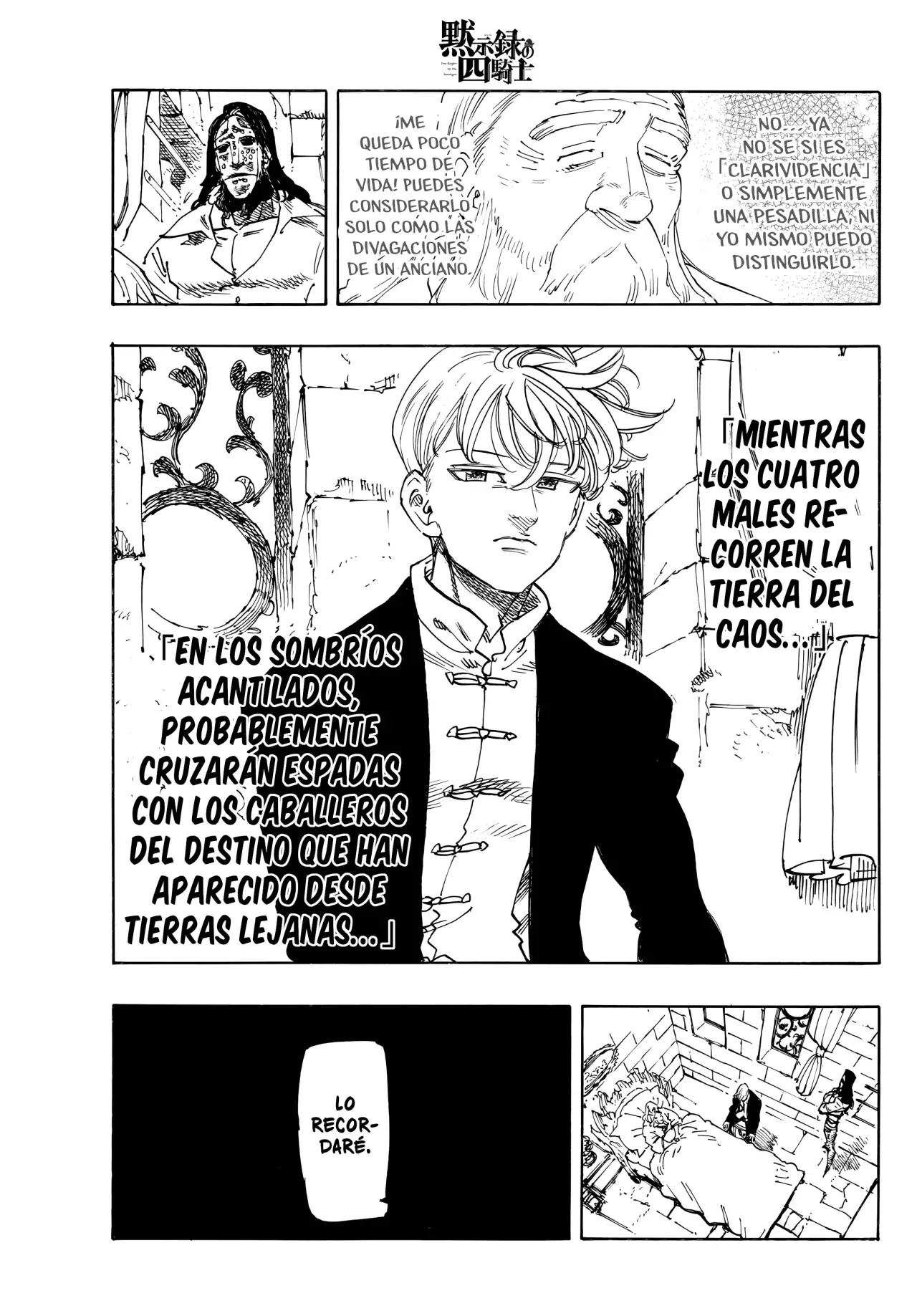 Mokushiroku no Yonkishi Capitulo 207: Regreso a casa página 6