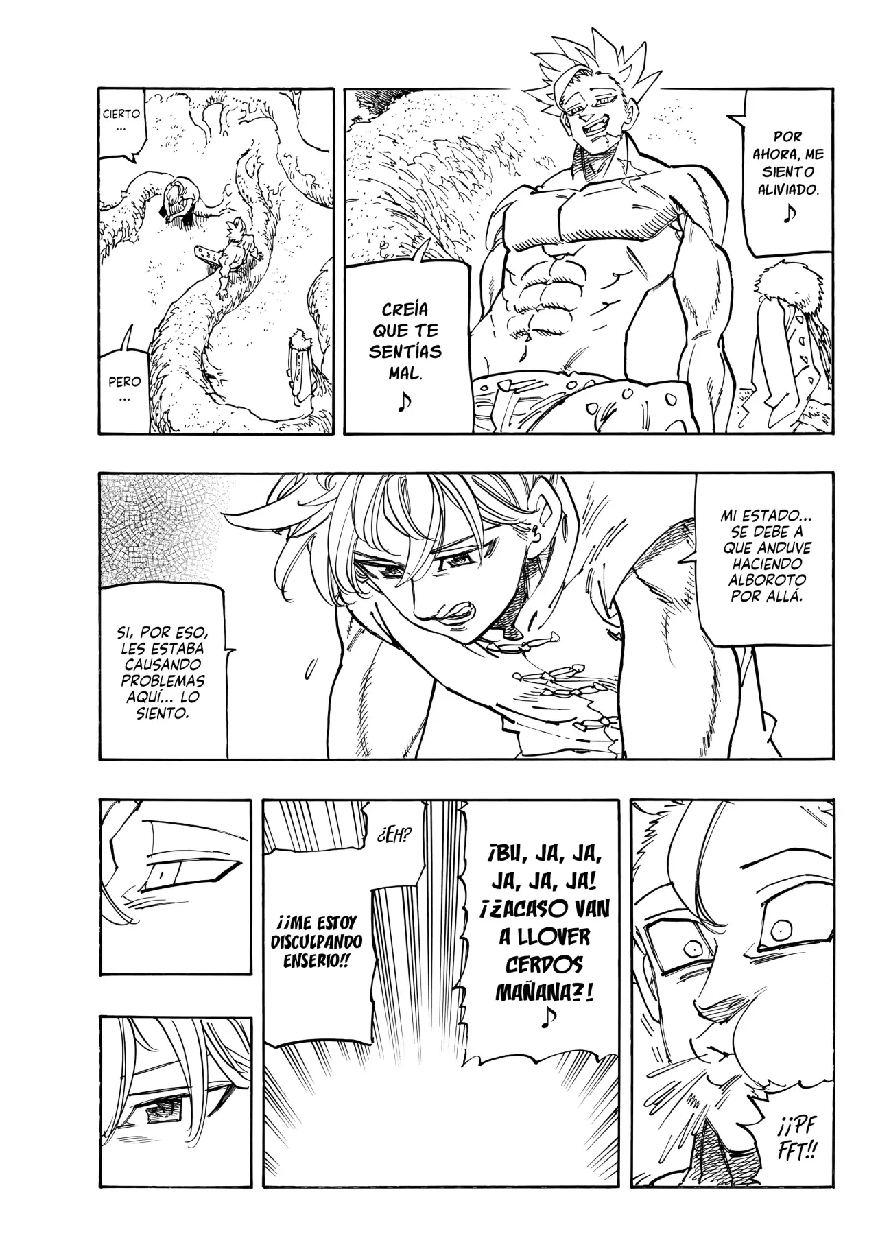 Mokushiroku no Yonkishi Capitulo 208: Charla entre padre e hijo página 12