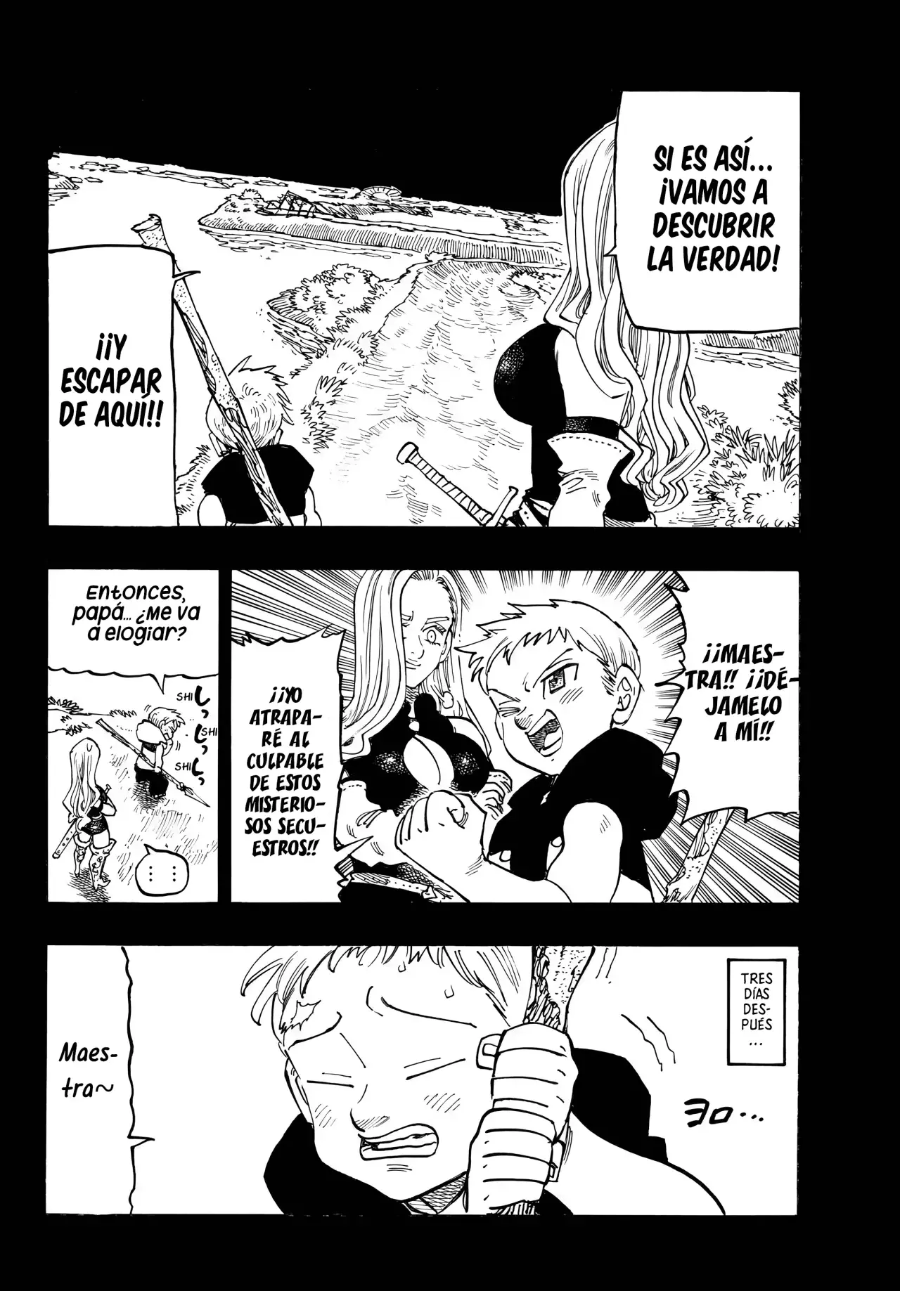 Mokushiroku no Yonkishi Capitulo 209: Desaparición misteriosa página 10