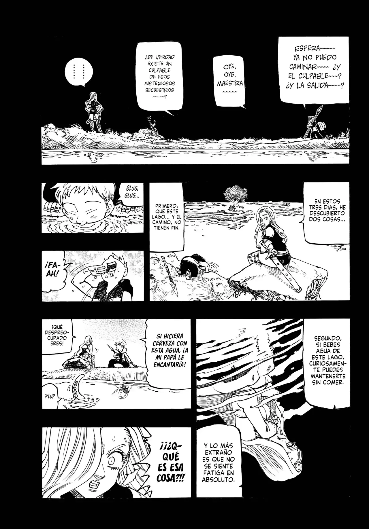 Mokushiroku no Yonkishi Capitulo 209: Desaparición misteriosa página 11