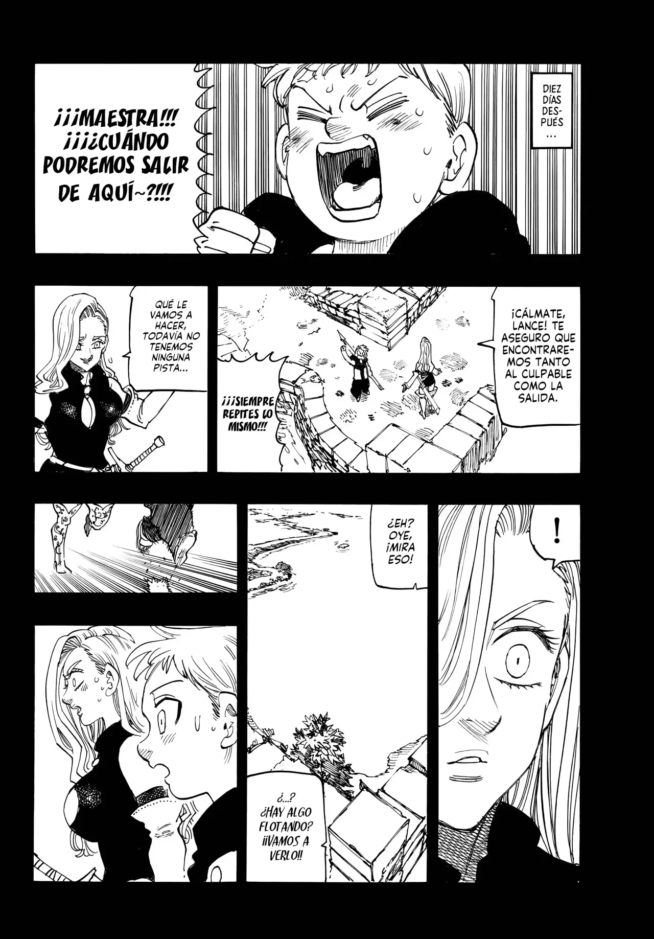 Mokushiroku no Yonkishi Capitulo 209: Desaparición misteriosa página 14