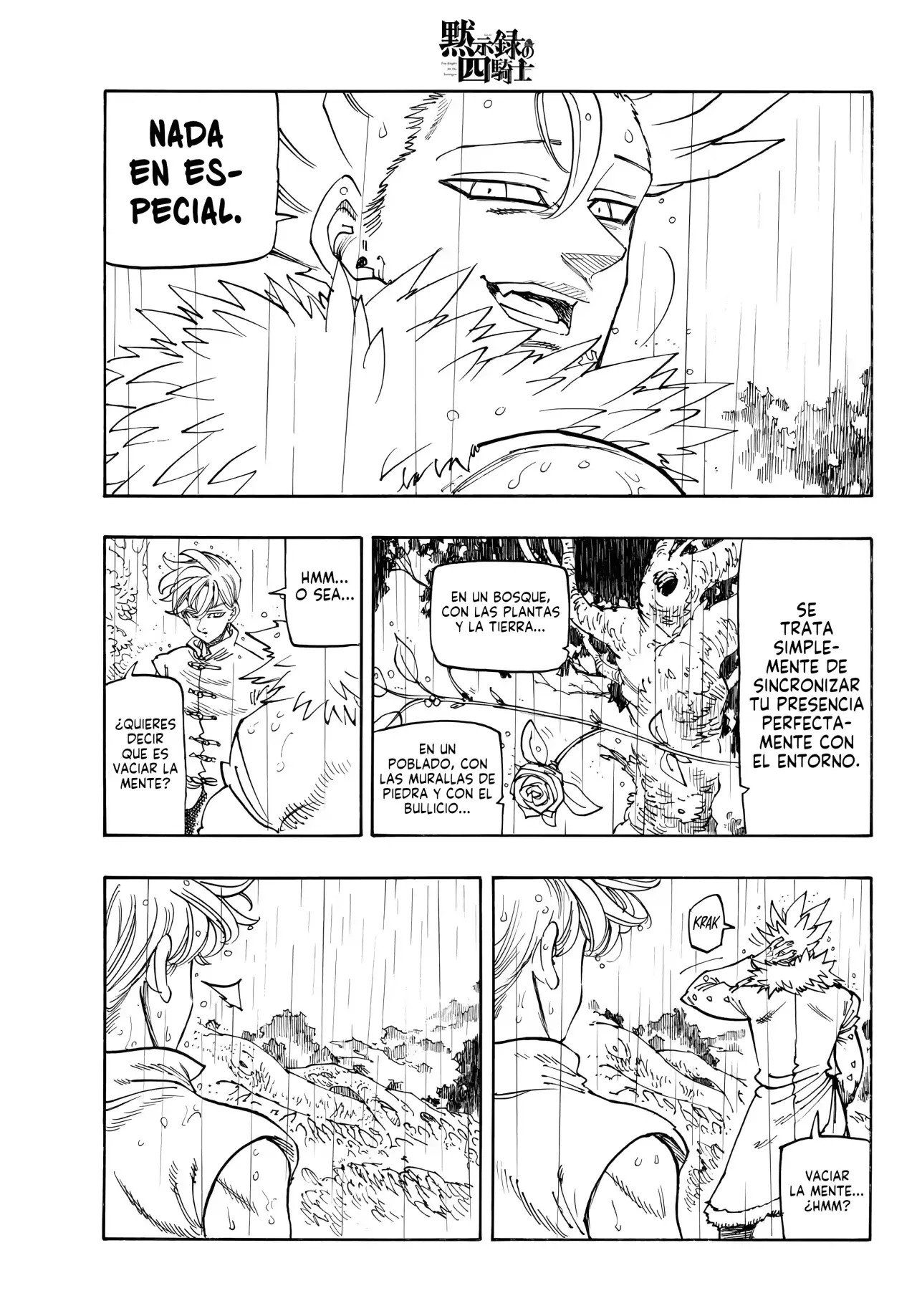 Mokushiroku no Yonkishi Capitulo 209: Desaparición misteriosa página 4